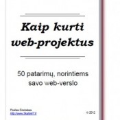 Kaip kurti web projektus?